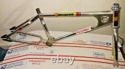 1978 Bmx Products Inc. Vintage Mongoose Motomag Frame And Fork Set Old School