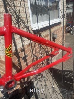 1980's OLD SCHOOL AERO BMX FRAMEREDRALEIGH BURNER LOOK A LIKE RESTORATION