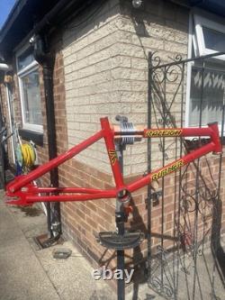 1980's OLD SCHOOL AERO BMX FRAMEREDRALEIGH BURNER LOOK A LIKE RESTORATION
