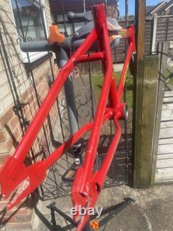 1980's OLD SCHOOL AERO BMX FRAMEREDRALEIGH BURNER LOOK A LIKE RESTORATION
