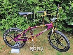 1981 MONGOOSE MOTOMAG USA Old School BMX Bike 20 Original Vintage Metal Mags