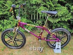 1981 MONGOOSE MOTOMAG USA Old School BMX Bike 20 Original Vintage Metal Mags