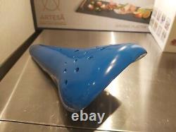 1982 Kashimax MX Seat Saddle in blue Old School BMX