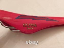 1983 Elina Lightening Bolt Seat in Red Old School BMX