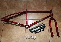 1983 Race Inc 24 Frame Set, pads and headset. Old School Bmx. VDC SE Racing