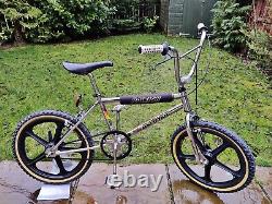 1984 RALEIGH SUPER TUFF BURNER SKYWAY MAG MK2 Original Chrome Old School BMX