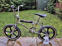 1984 RALEIGH SUPER TUFF BURNER SKYWAY MAG MK2 Original Chrome Old School BMX