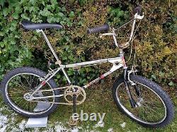1985 AMMACO MONGOOSE Wire Wheel 100% Chrome BMX Old School Bike Araya GT SR