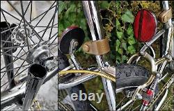 1985 AMMACO MONGOOSE Wire Wheel 100% Chrome BMX Old School Bike Araya GT SR