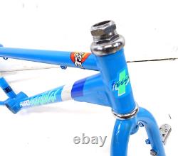 1985 Haro Freestyler Sport Old School BMX Bike Frame & Forks Set Blue Used VGC