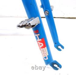 1985 Haro Freestyler Sport Old School BMX Bike Frame & Forks Set Blue Used VGC