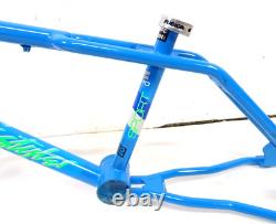 1985 Haro Freestyler Sport Old School BMX Bike Frame & Forks Set Blue Used VGC