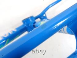 1985 Haro Freestyler Sport Old School BMX Bike Frame & Forks Set Blue Used VGC