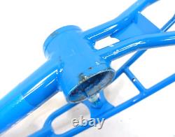 1985 Haro Freestyler Sport Old School BMX Bike Frame & Forks Set Blue Used VGC