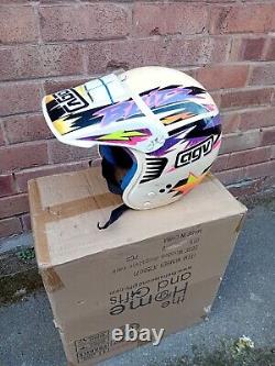 1985 old school vintage full face bmx helmet