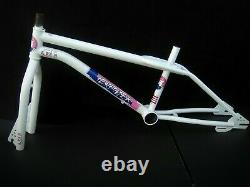 1987 GT Performer Old School BMX frame set, Seat Post, Handlebars, & Fork ALL OG