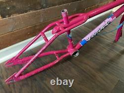 1987 Gt Performer Og Magenta Survivor Old School Freestyle Bmx Very Rare Color