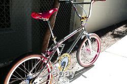 1987 Oldschool BMX GT Pro Series XL Chrome Bike 20