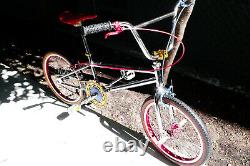 1987 Oldschool BMX GT Pro Series XL Chrome Bike 20