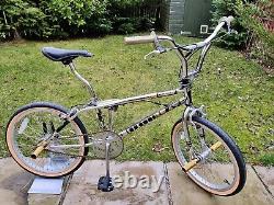 1988 SKYWAY STREET BEAT Rep Chrome Old School BMX Bike USA Mid Skool Freestyler