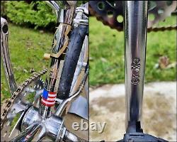 1988 SKYWAY STREET BEAT Rep Chrome Old School BMX Bike USA Mid Skool Freestyler