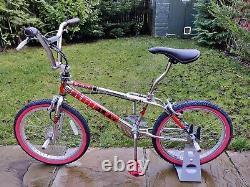 1988 SKYWAY STREET BEAT Rep Chrome Old School BMX Bike USA Stunt Retro Vintage