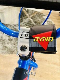 1989 Old School Dyno Vfr BMX Bike With Blue Mag Wheels