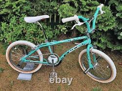 1991 HARO SPORT BASHGUARD USA Old School BMX Bike 20 Original Aqua Freestyler