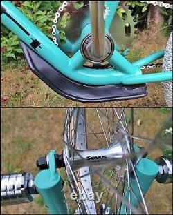 1991 HARO SPORT BASHGUARD USA Old School BMX Bike 20 Original Aqua Freestyler