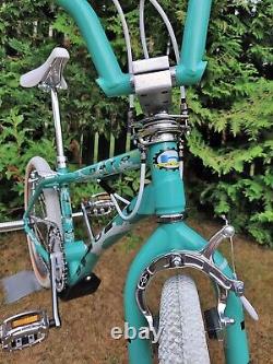 1991 HARO SPORT BASHGUARD USA Old School BMX Bike 20 Original Aqua Freestyler