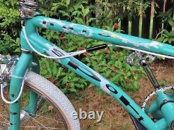 1991 HARO SPORT BASHGUARD USA Old School BMX Bike 20 Original Aqua Freestyler