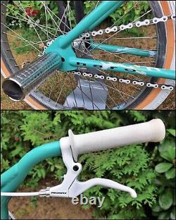 1991 HARO SPORT BASHGUARD USA Old School BMX Bike 20 Original Aqua Freestyler