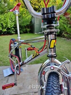 1998 POWERLITE HAVOC 100% Chrome BMX Old School Bike Haro GT Skyway Retro Rare