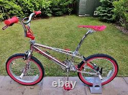 1998 PROLITE FREESTYLER TWIN TOP 100% Chrome BMX Old School Bike Haro GT Skyway