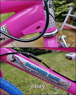 1999 DIAMONDBACK JOKER USA Old School BMX Bike Pink Freestyler Bicycle Mid Skool