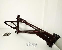 1999 Dyno SLAMMER Red Rum pacman frame USA made Trevor Meyer Old Mid School BMX