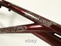 1999 Dyno SLAMMER Red Rum pacman frame USA made Trevor Meyer Old Mid School BMX