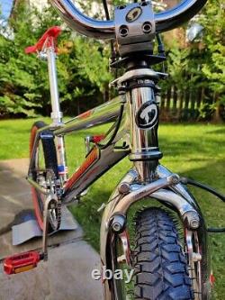 2000 DIAMONDBACK JOKER Chrome Old School BMX Mid Skool Bike Stunt Gyro USA RARE
