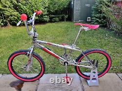 2000 DIAMONDBACK JOKER Chrome Old School BMX Mid Skool Bike Stunt Gyro USA RARE