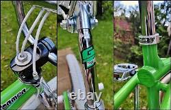 2000 GT PRO PERFORMER USA Green Old School BMX Bike Freestyler Flatland Mid