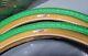 80's Haro Freestyle Tyres In Green 20x1.75 Old School Bmx