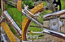 80's LOOPTAIL Old School BMX Bike Chrome Yellow USA Retro Bicycle Expert Vintage