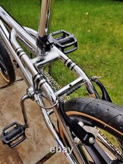 80's Old School BMX Bike Chrome SKYWAY MAGs USA Retro Freestyler Bicycle gt PRO