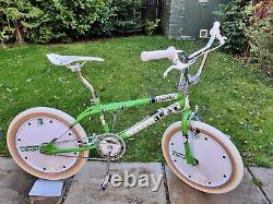 80's Old School BMX Bike Green USA Retro Freestyler Bicycle Mid Skool gt PRO