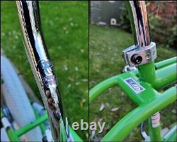 80's Old School BMX Bike Green USA Retro Freestyler Bicycle Mid Skool gt PRO