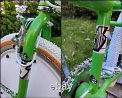 80's Old School BMX Bike Green USA Retro Freestyler Bicycle Mid Skool gt PRO