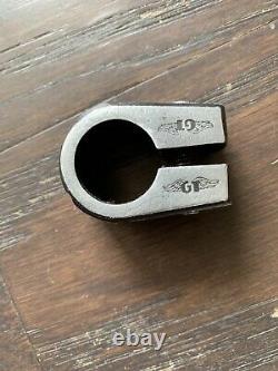 80s GT WING STAMPED SEAT POST CLAMP OG OLD SCHOOL FREESTYLE BMX PRO TOUR DYNO