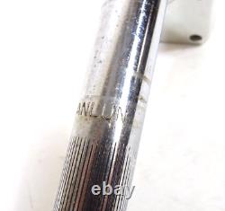 80s Old School BMX Bike Anlun Haro Group 1 4-Bolt Stem 1 Alloy CrMo Black Used