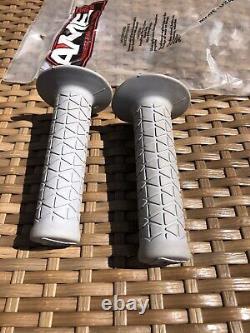 AME Tri Bubble Font Old School BMX Grips OG 80's NOS Genuine