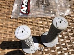AME Tri Bubble Font Old School BMX Grips OG 80's NOS Genuine